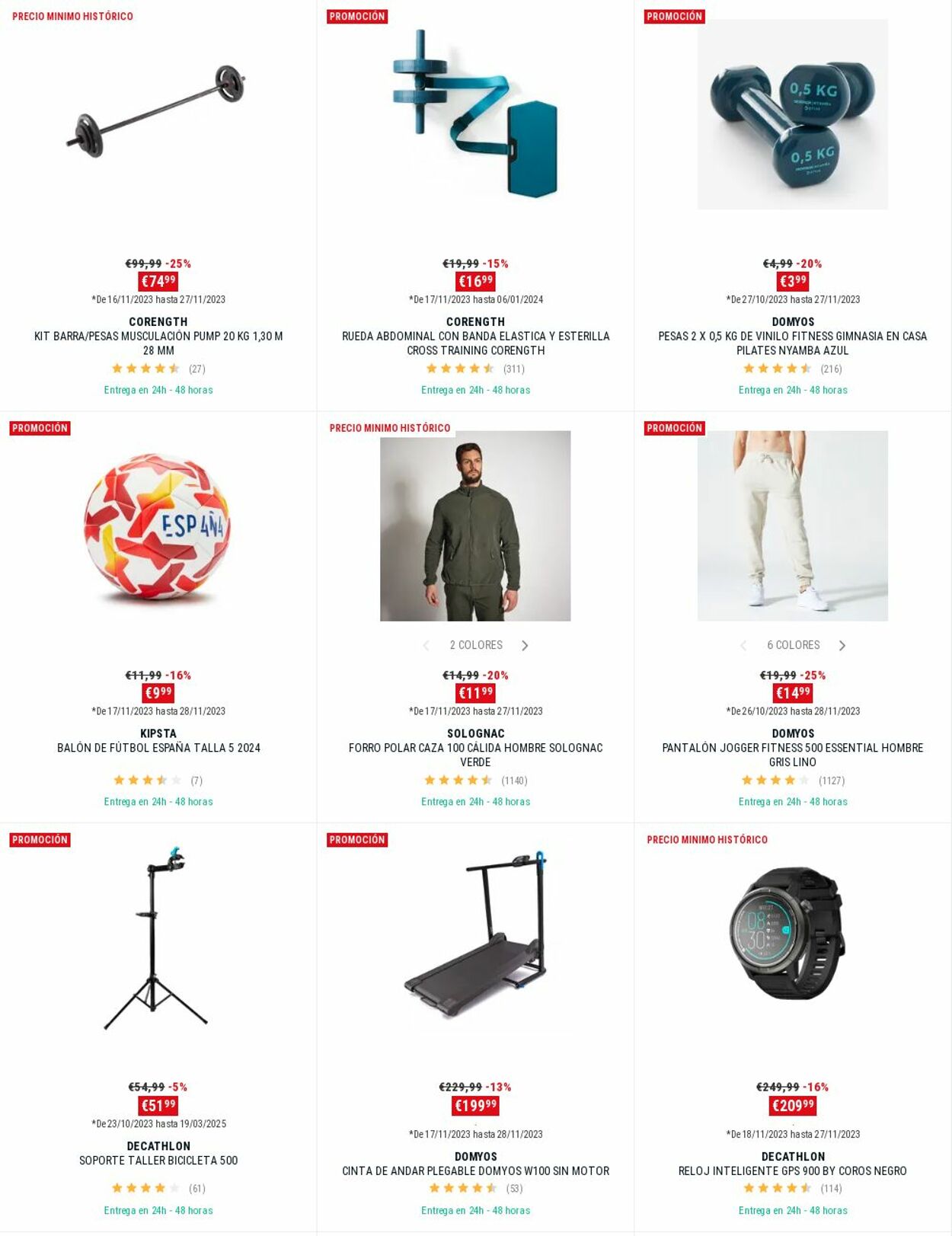 Folleto Decathlon 20.11.2023 - 26.11.2023