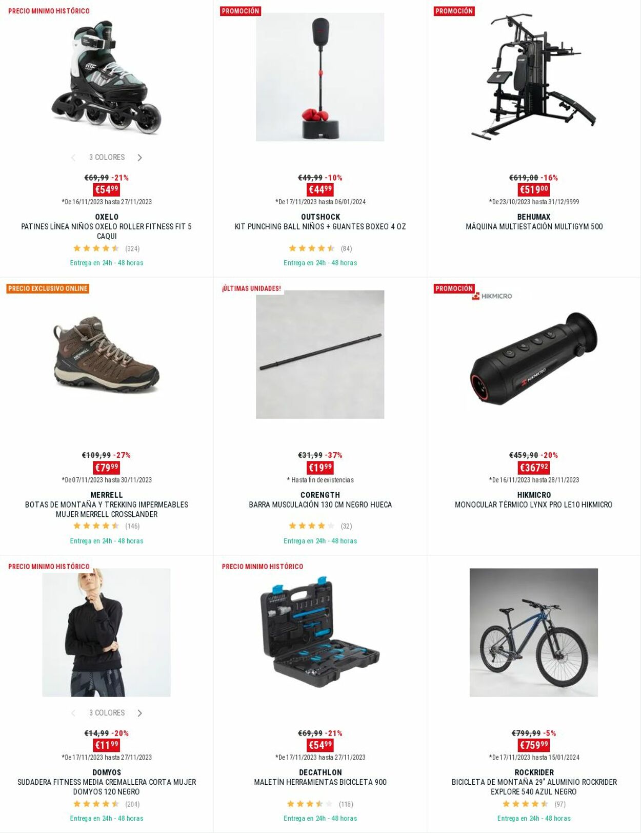 Folleto Decathlon 20.11.2023 - 26.11.2023