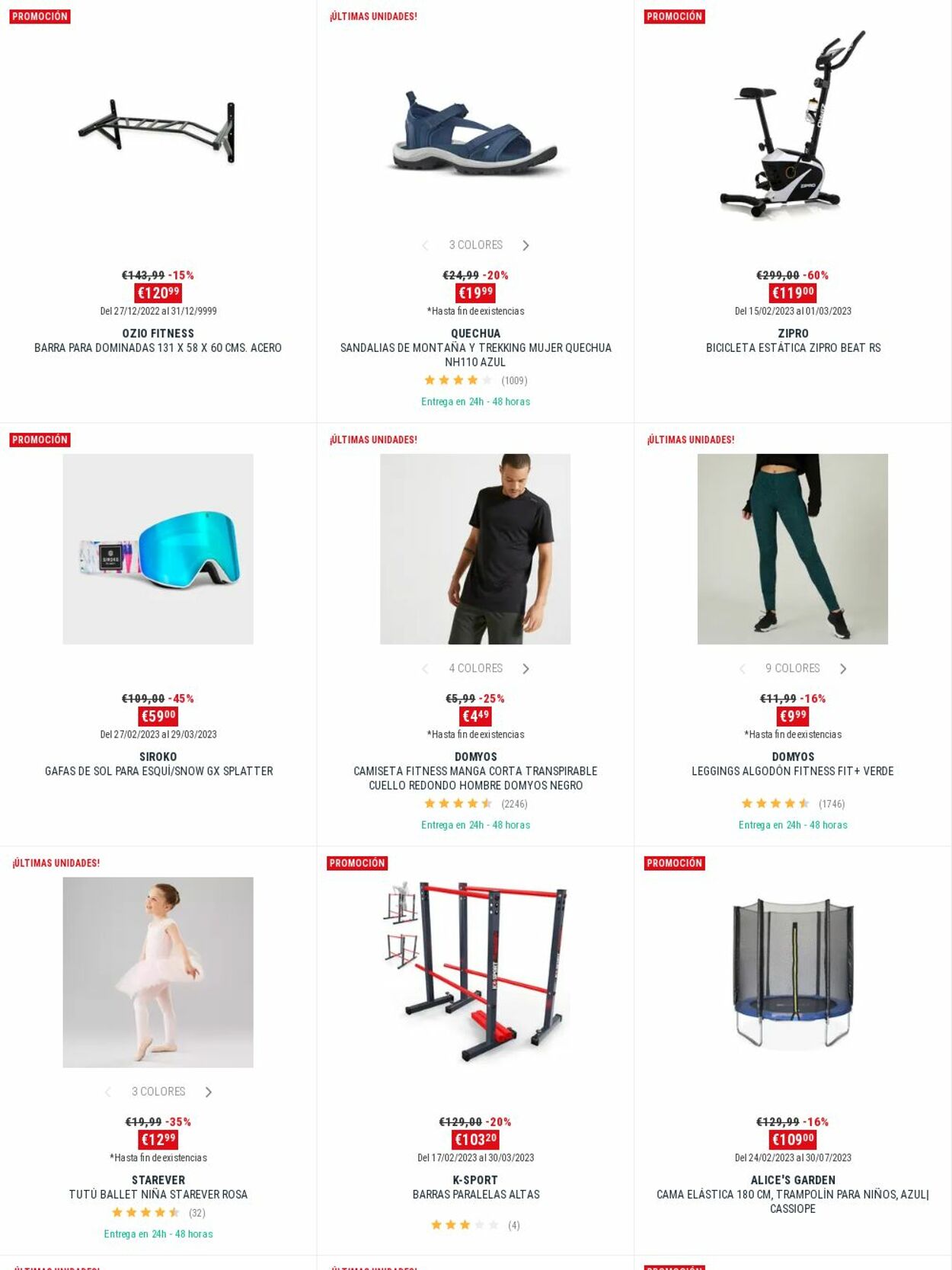 Folleto Decathlon 01.03.2023 - 13.03.2023