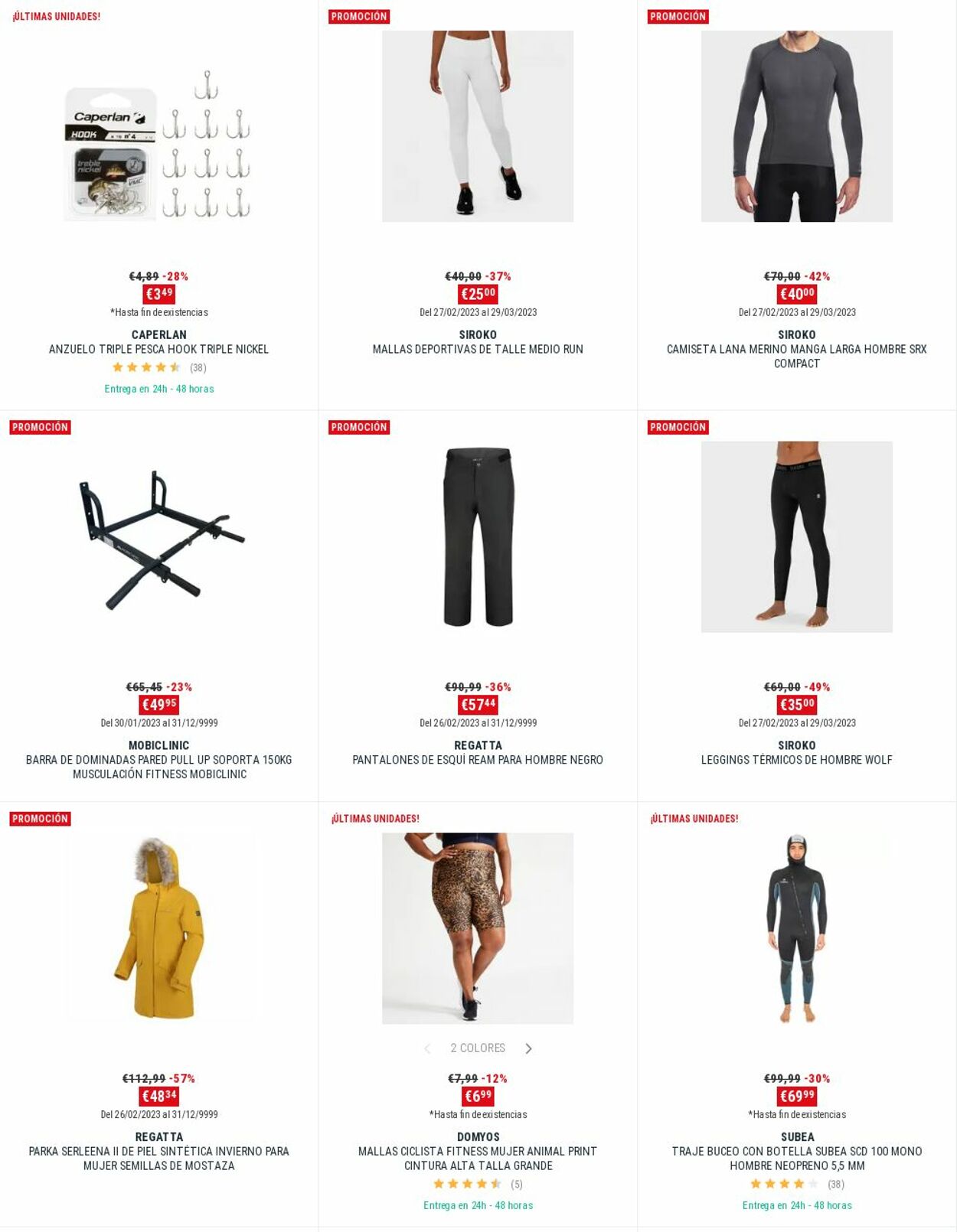 Folleto Decathlon 01.03.2023 - 13.03.2023