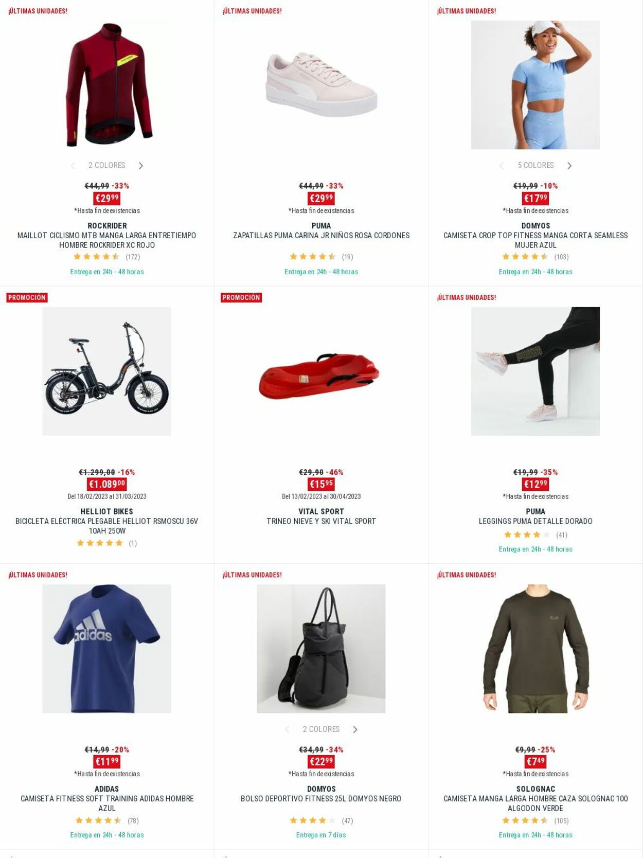 Folleto Decathlon 01.03.2023 - 13.03.2023