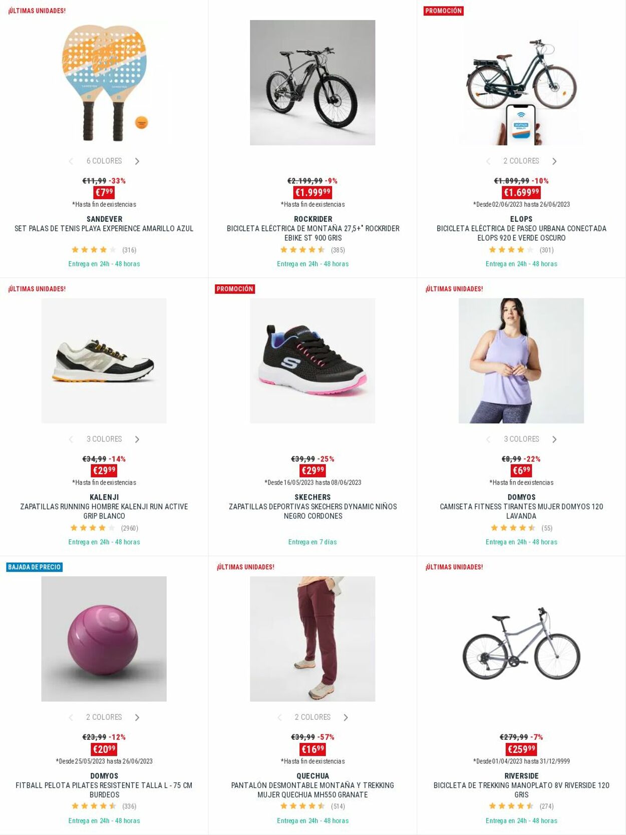 Folleto Decathlon 01.06.2023 - 30.06.2023