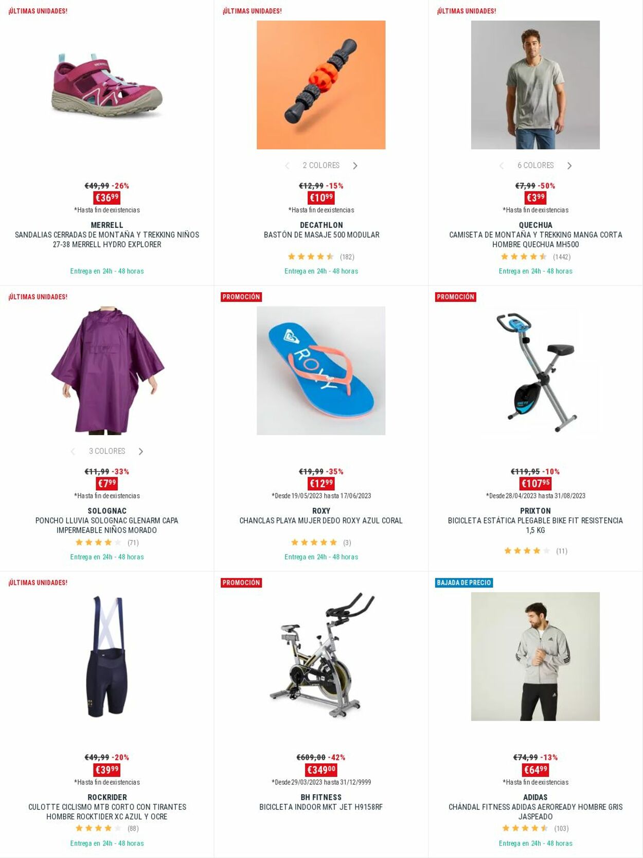 Folleto Decathlon 01.06.2023 - 30.06.2023