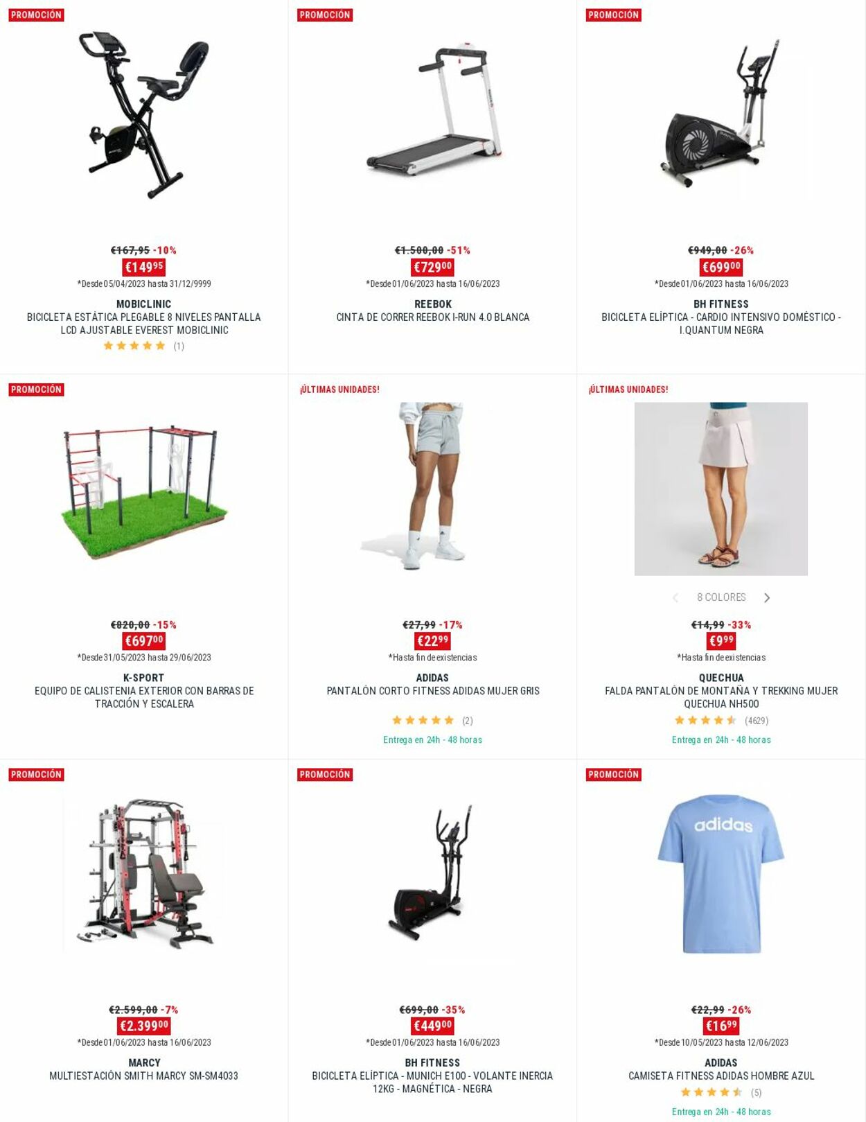 Folleto Decathlon 01.06.2023 - 30.06.2023