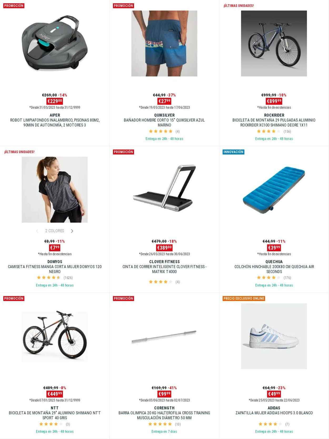 Folleto Decathlon 01.06.2023 - 30.06.2023