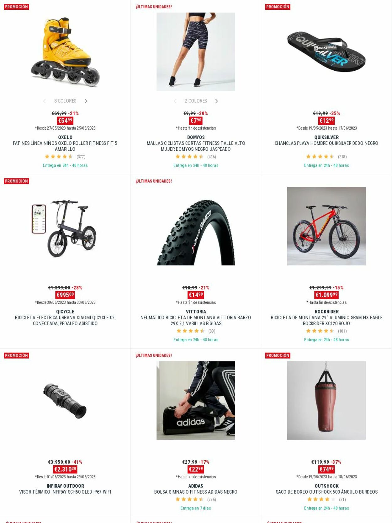 Folleto Decathlon 01.06.2023 - 30.06.2023