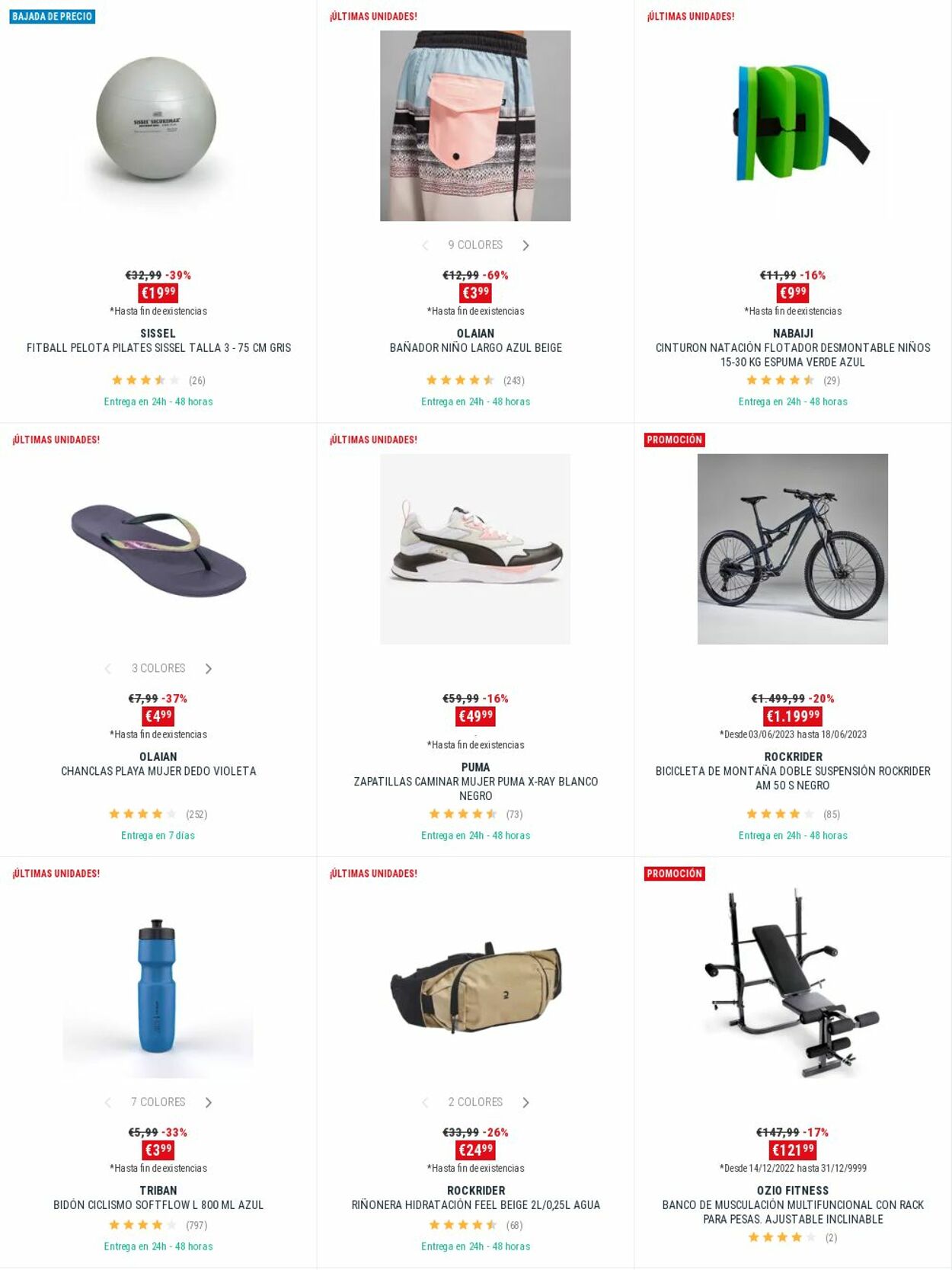 Folleto Decathlon 01.06.2023 - 30.06.2023