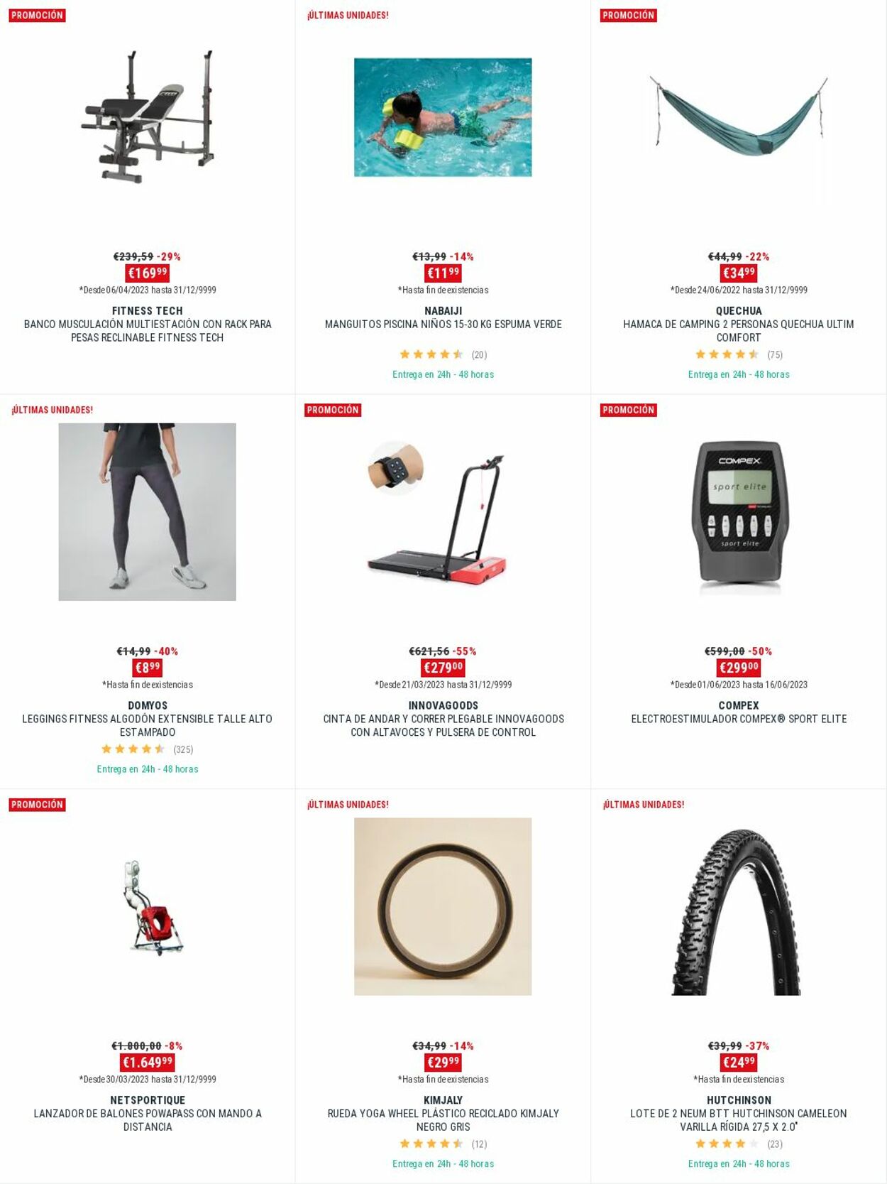 Folleto Decathlon 01.06.2023 - 30.06.2023