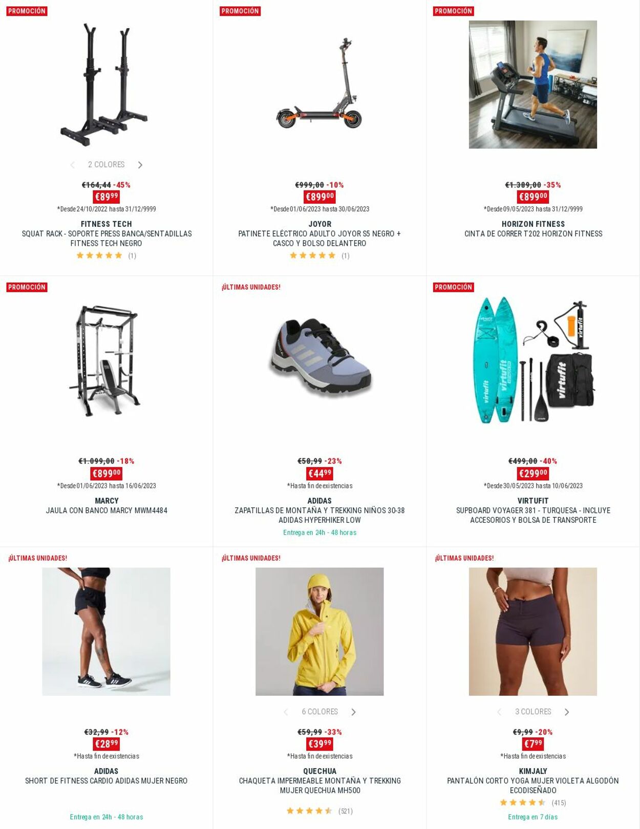 Folleto Decathlon 01.06.2023 - 30.06.2023