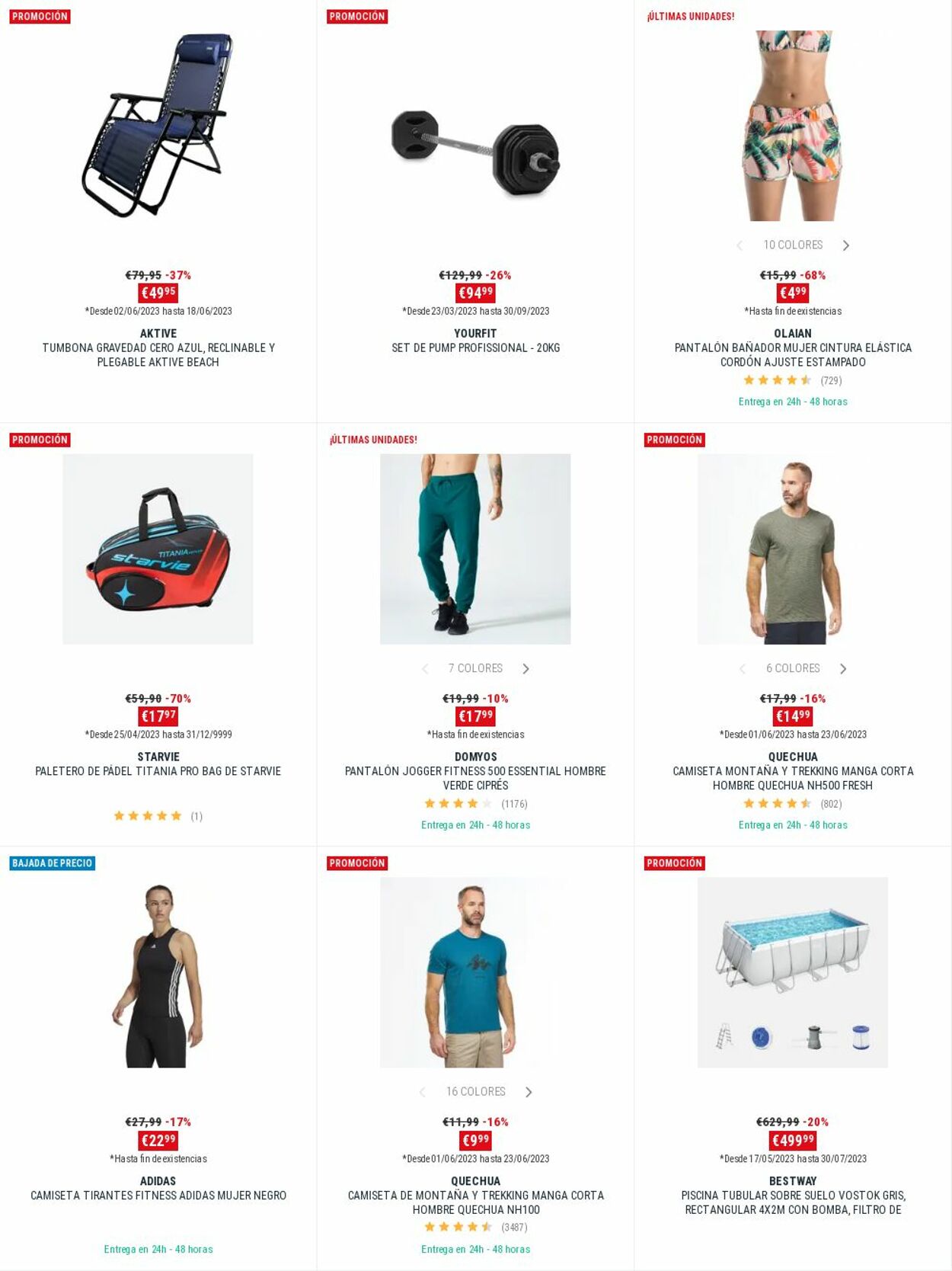 Folleto Decathlon 01.06.2023 - 30.06.2023