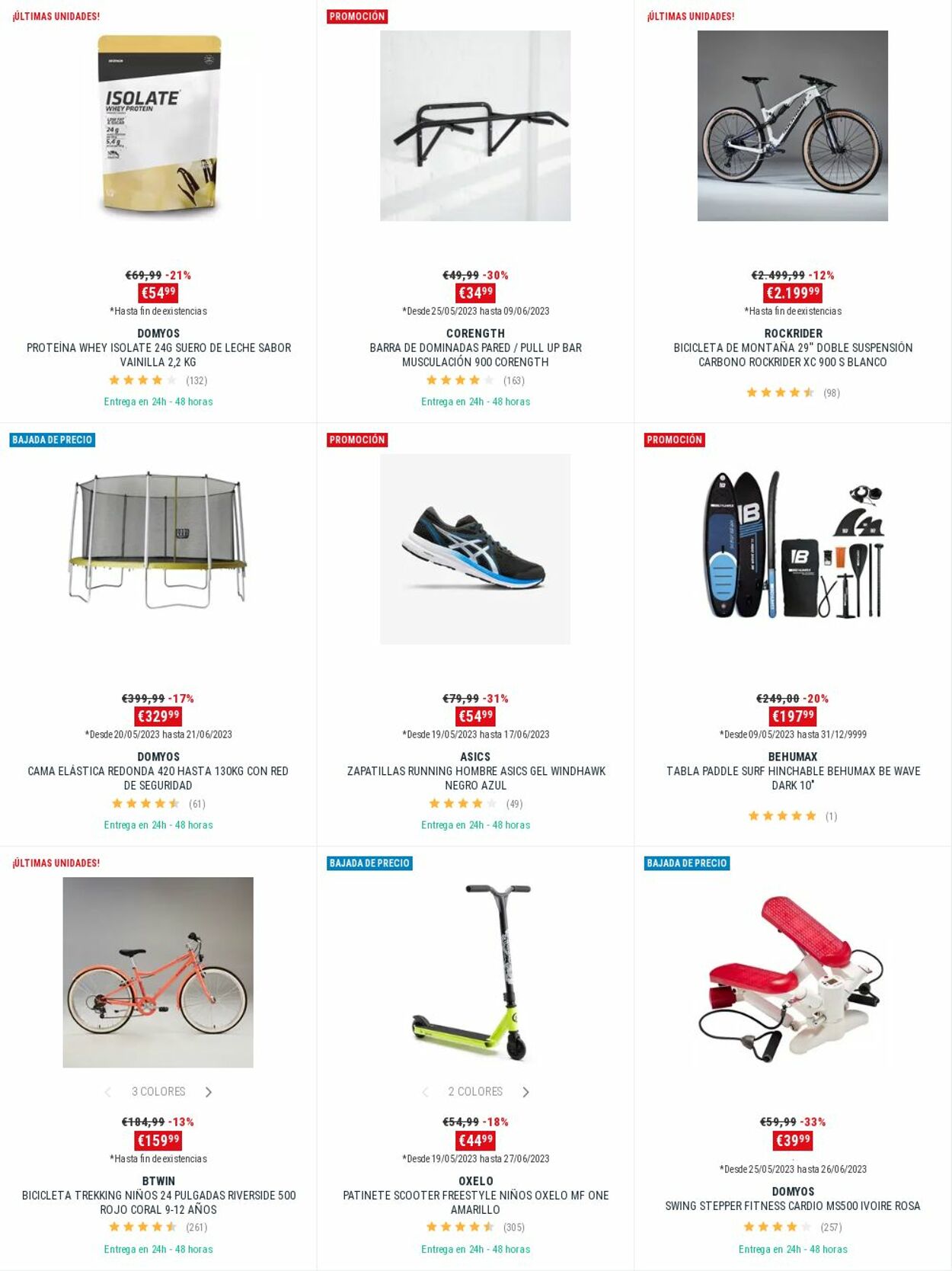 Folleto Decathlon 01.06.2023 - 30.06.2023