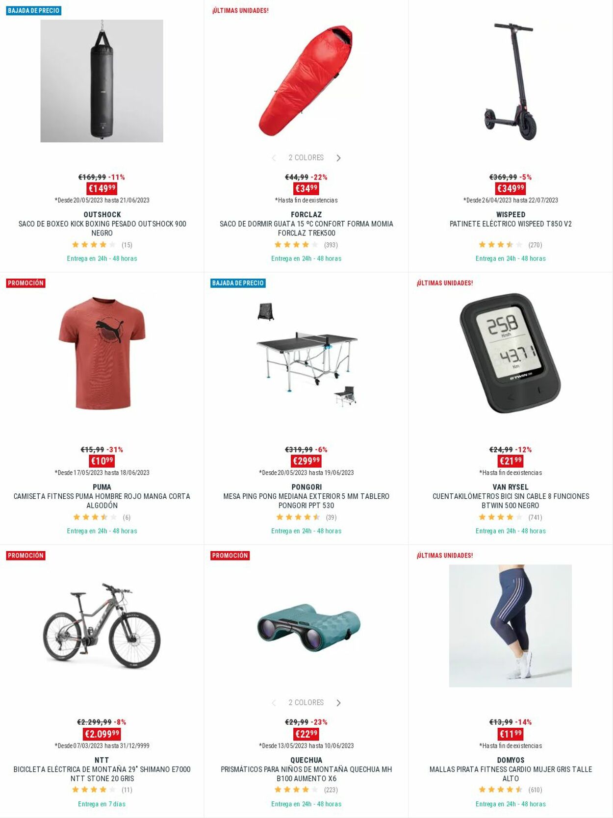 Folleto Decathlon 01.06.2023 - 30.06.2023