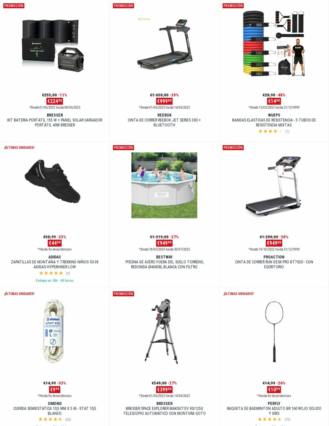 Folleto Decathlon 01.06.2023 - 30.06.2023