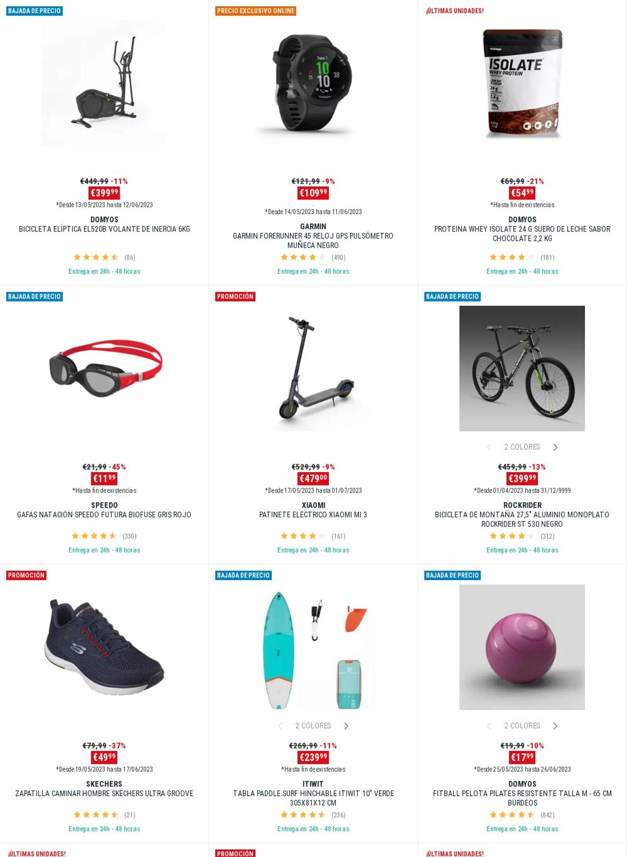 Folleto Decathlon 01.06.2023 - 30.06.2023