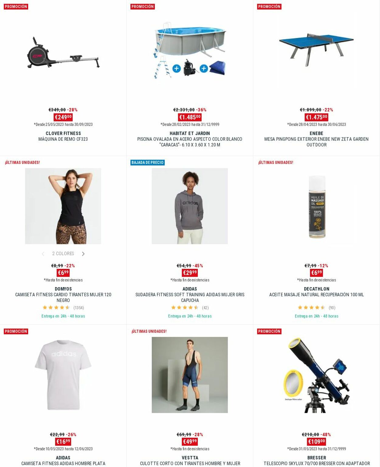 Folleto Decathlon 01.06.2023 - 30.06.2023