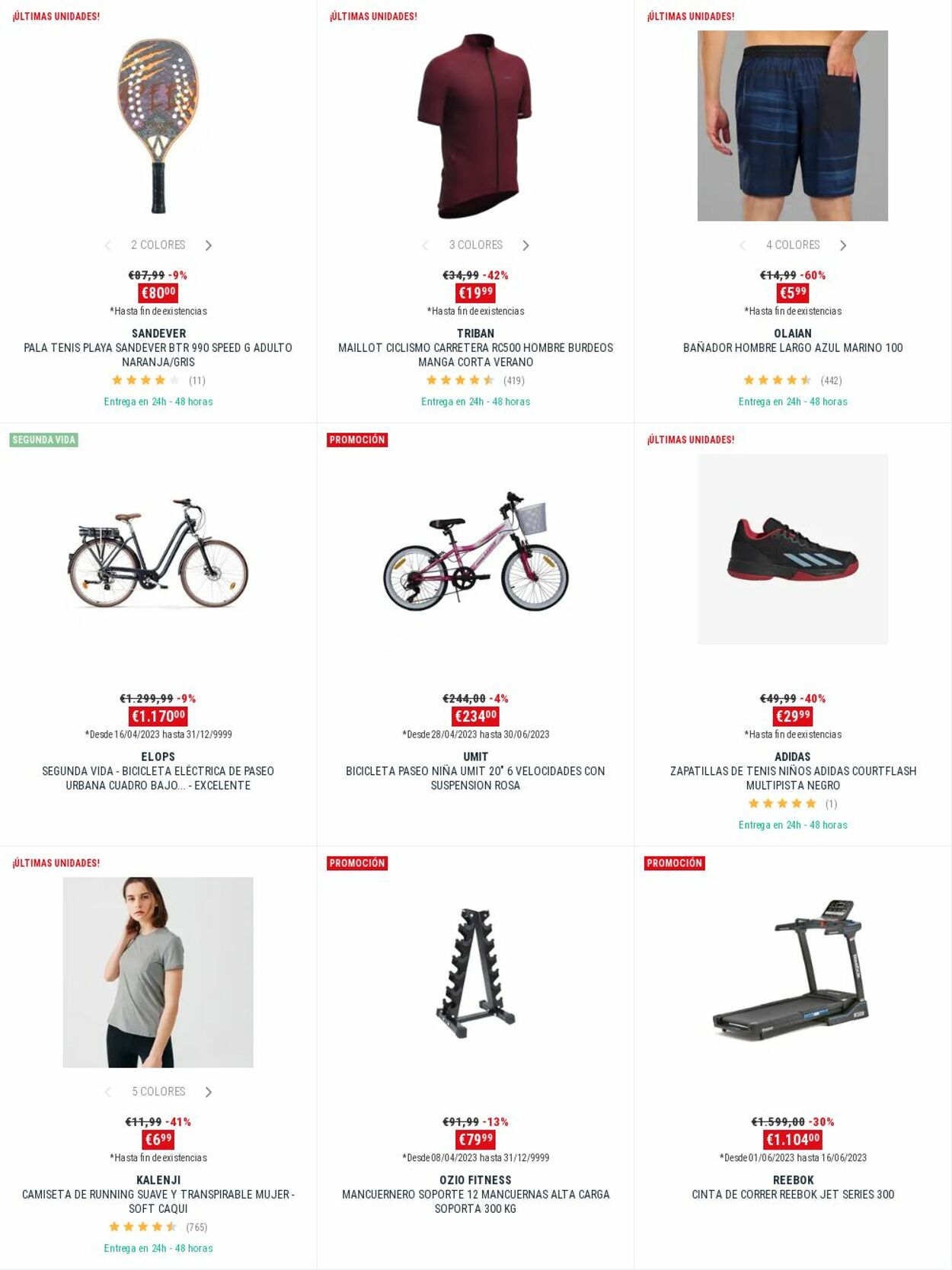 Folleto Decathlon 01.06.2023 - 30.06.2023