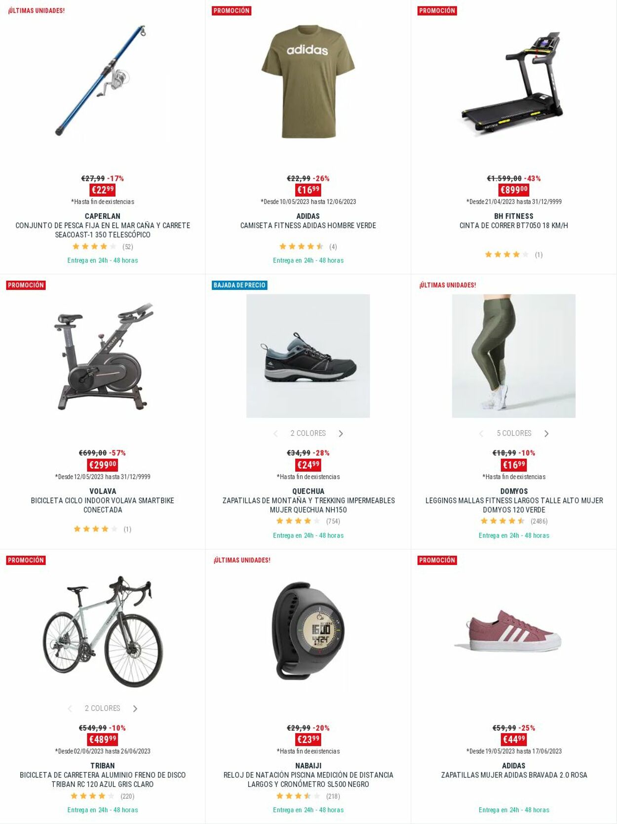 Folleto Decathlon 01.06.2023 - 30.06.2023