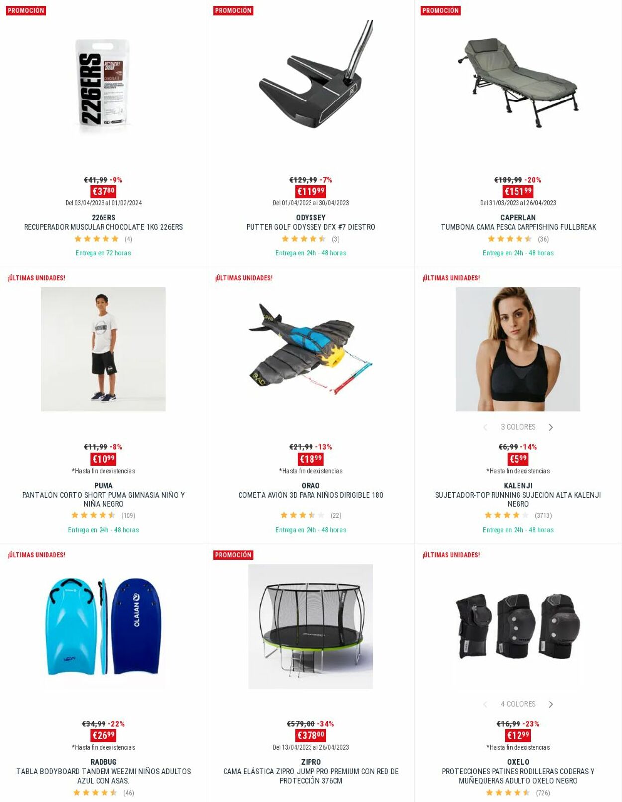 Folleto Decathlon 24.04.2023 - 10.05.2023