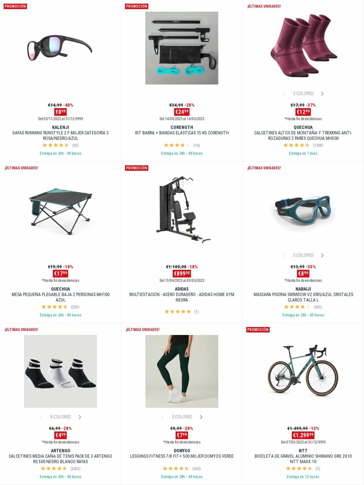 Folleto Decathlon 24.04.2023 - 10.05.2023