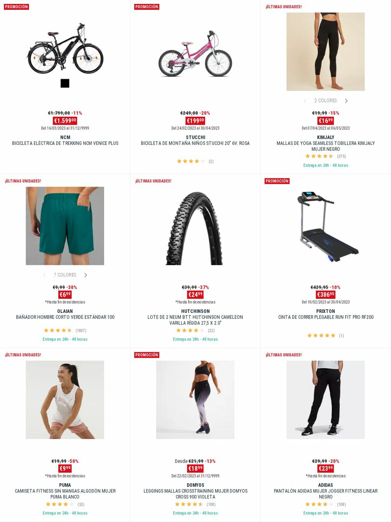 Folleto Decathlon 24.04.2023 - 10.05.2023