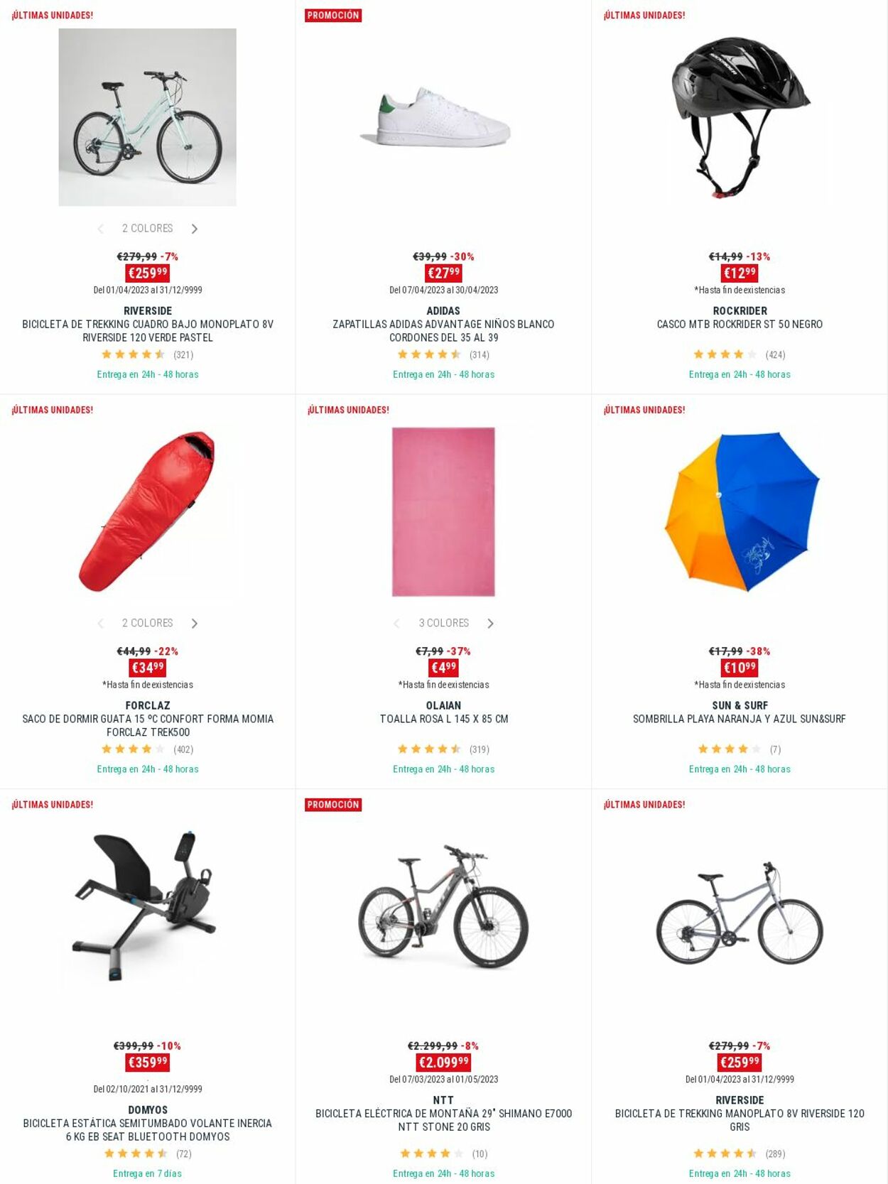 Folleto Decathlon 24.04.2023 - 10.05.2023