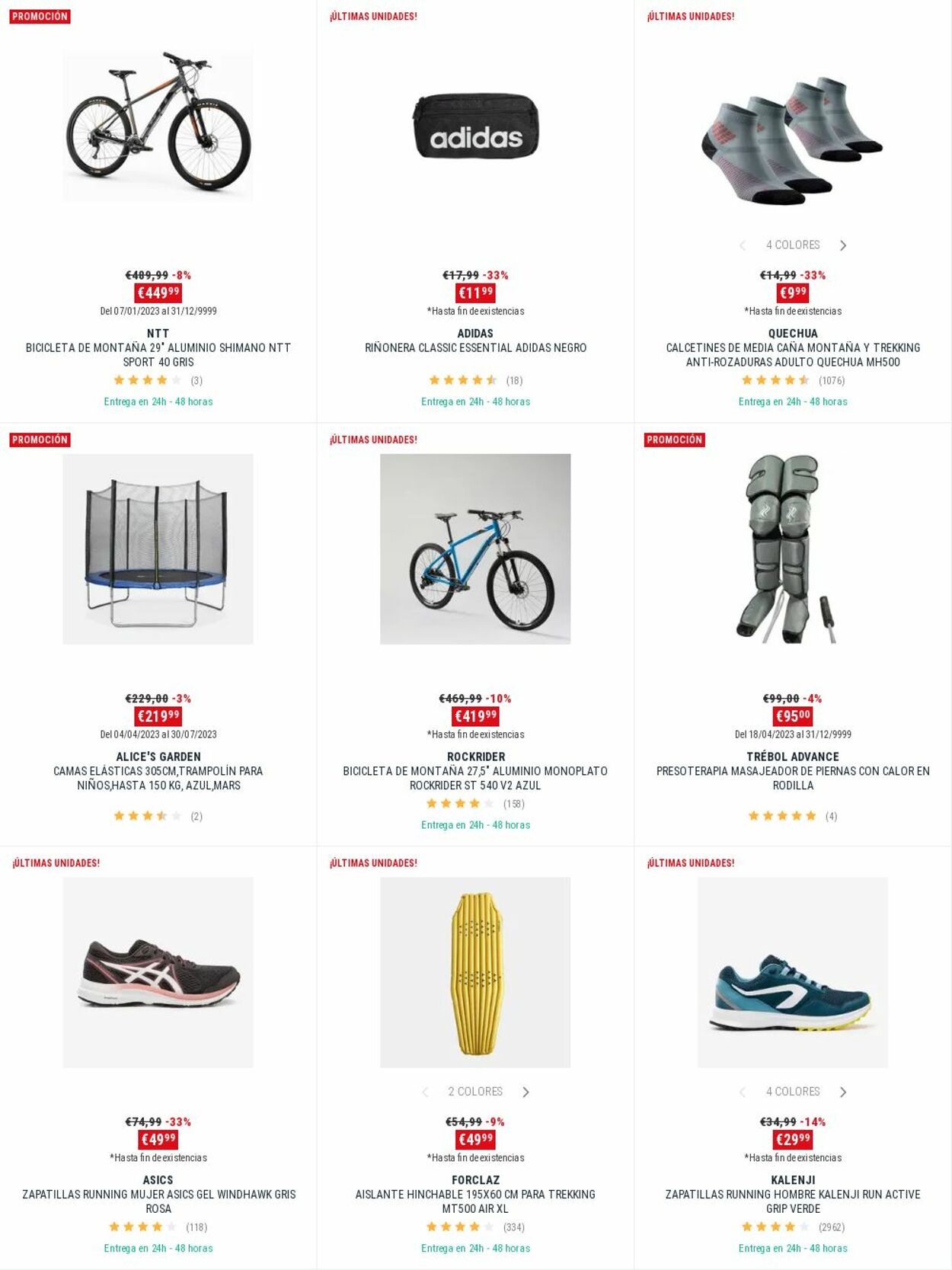 Folleto Decathlon 24.04.2023 - 10.05.2023