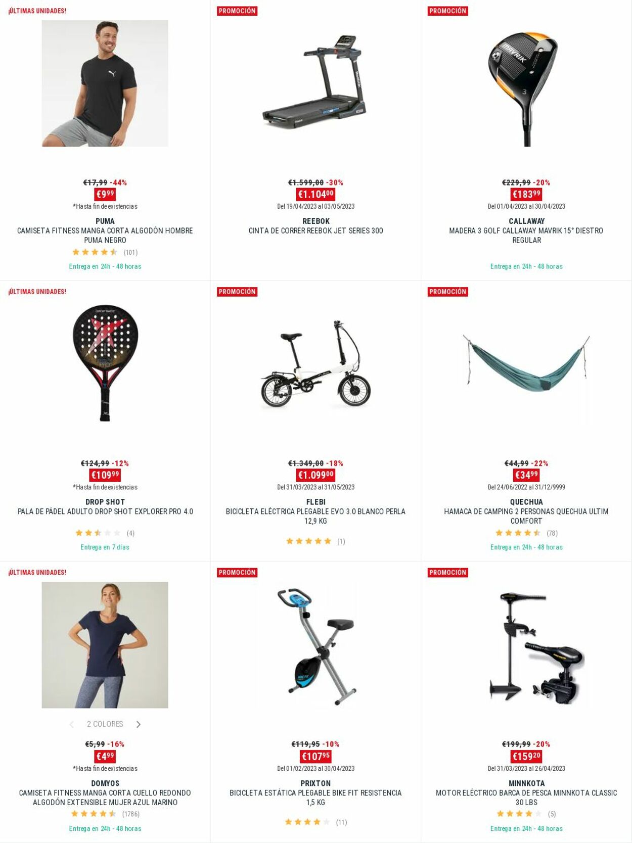 Folleto Decathlon 24.04.2023 - 10.05.2023