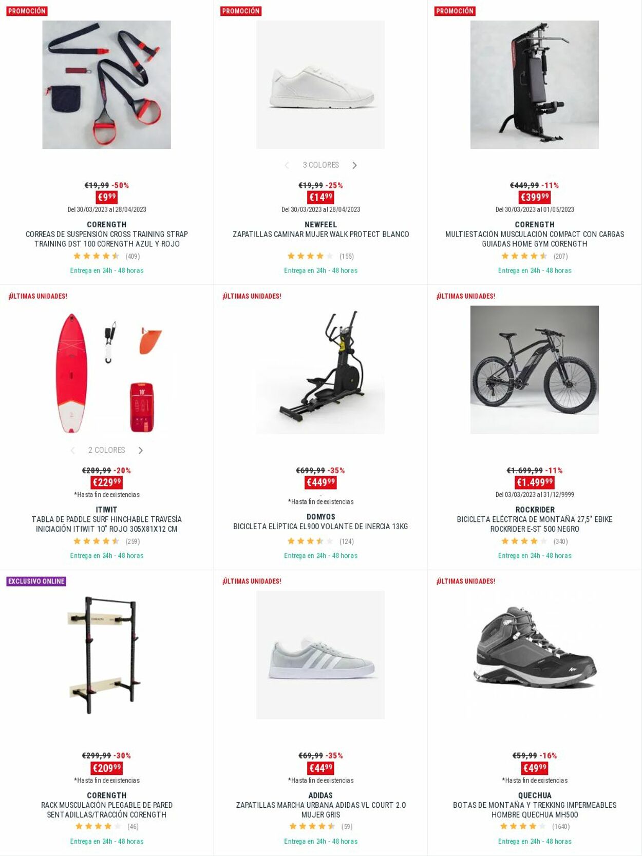 Folleto Decathlon 24.04.2023 - 10.05.2023