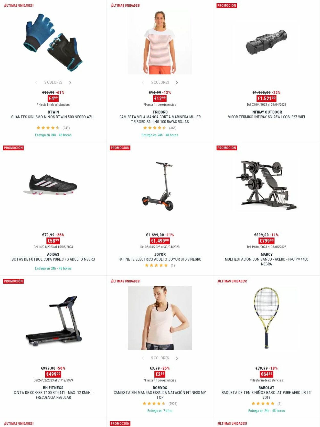 Folleto Decathlon 24.04.2023 - 10.05.2023