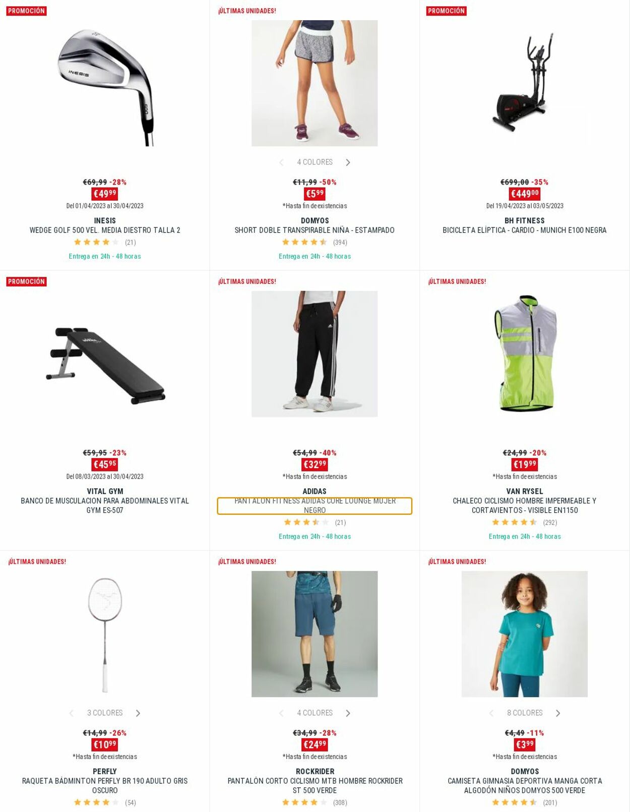 Folleto Decathlon 24.04.2023 - 10.05.2023