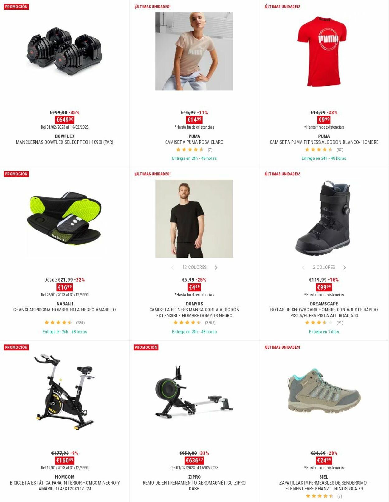 Folleto Decathlon 15.02.2023 - 01.03.2023