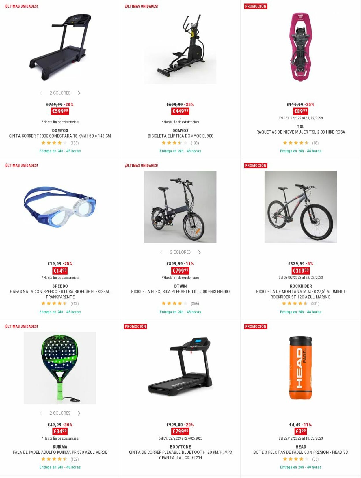 Folleto Decathlon 15.02.2023 - 01.03.2023