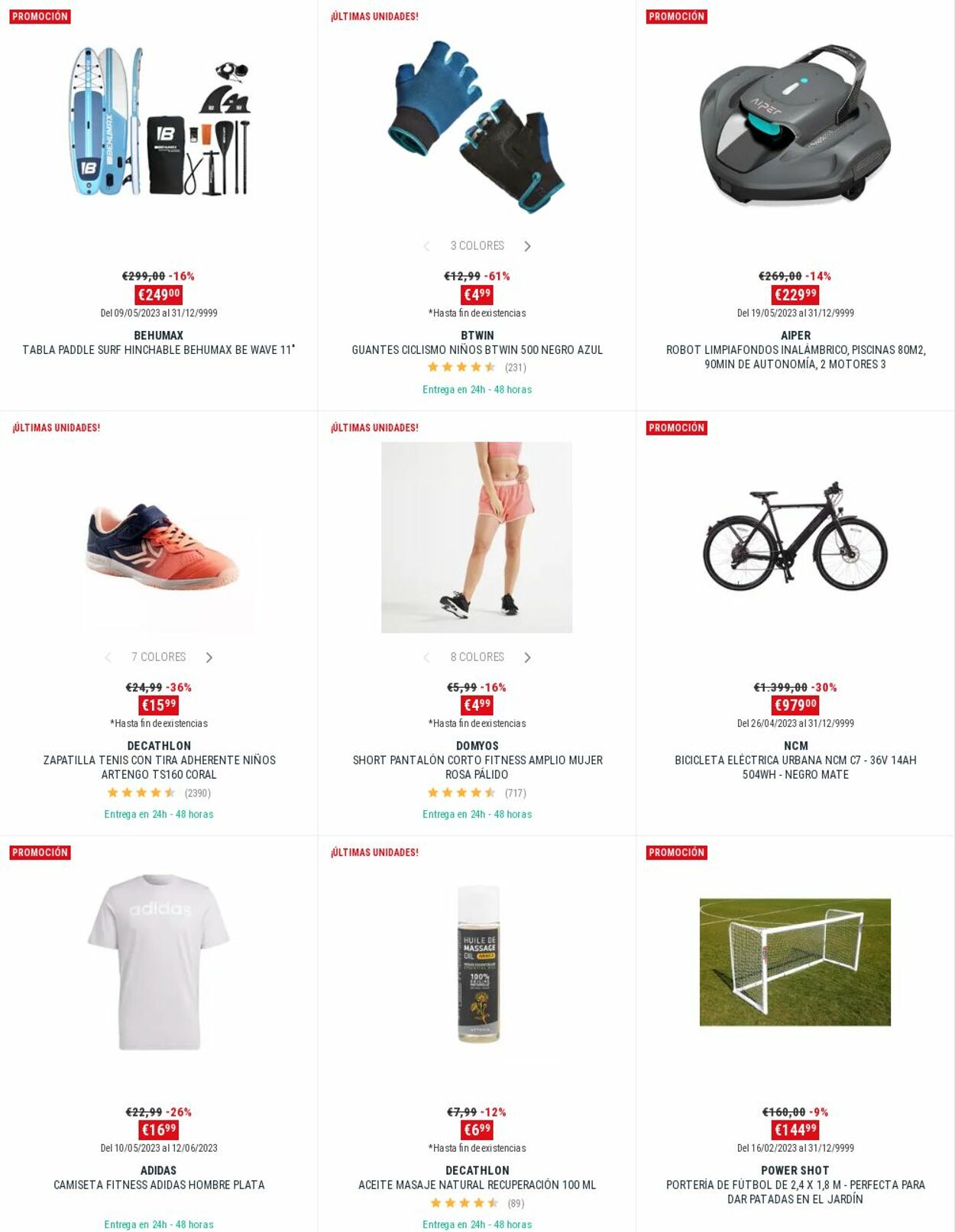 Folleto Decathlon 25.05.2023 - 07.06.2023