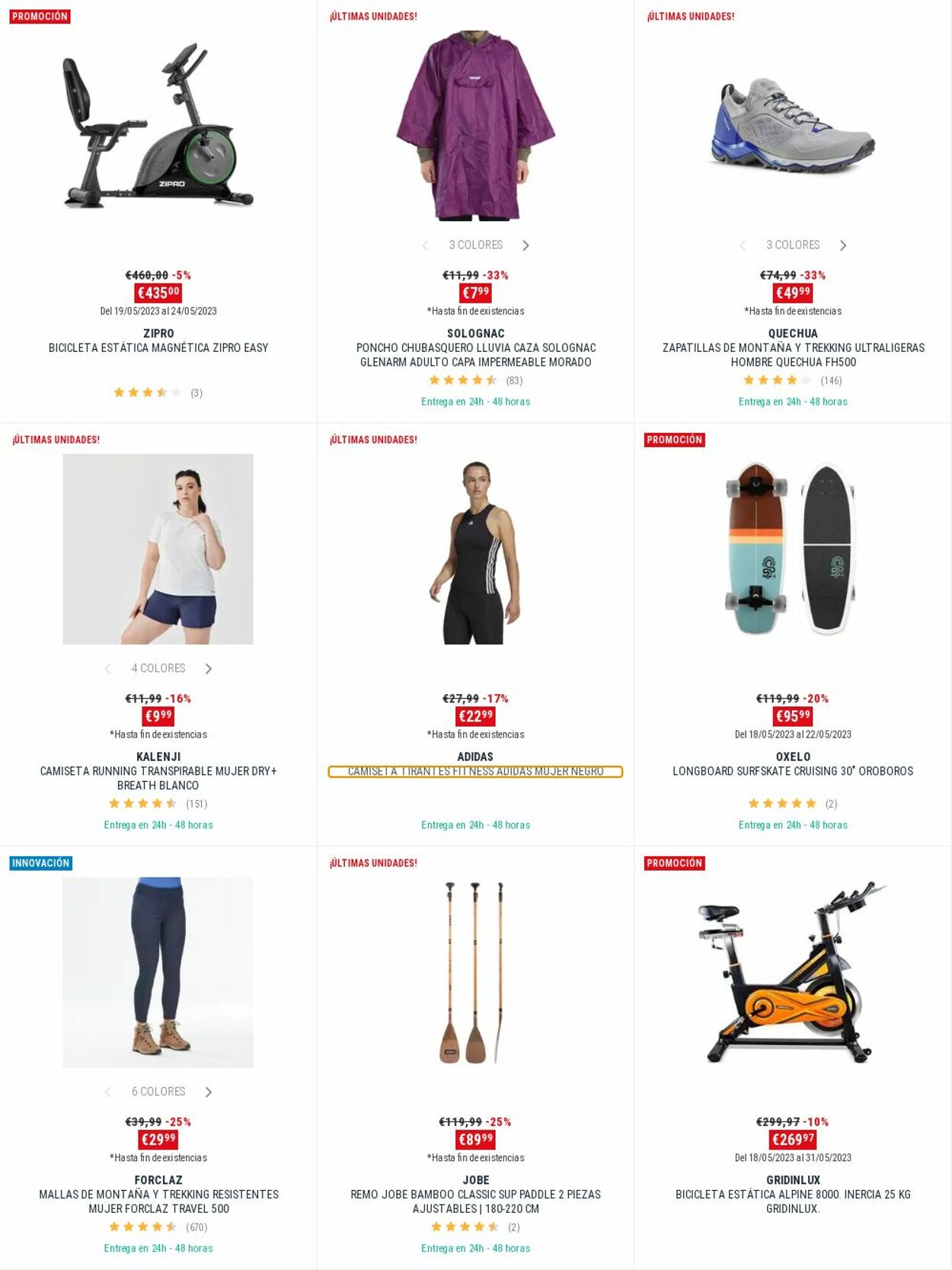 Folleto Decathlon 25.05.2023 - 07.06.2023