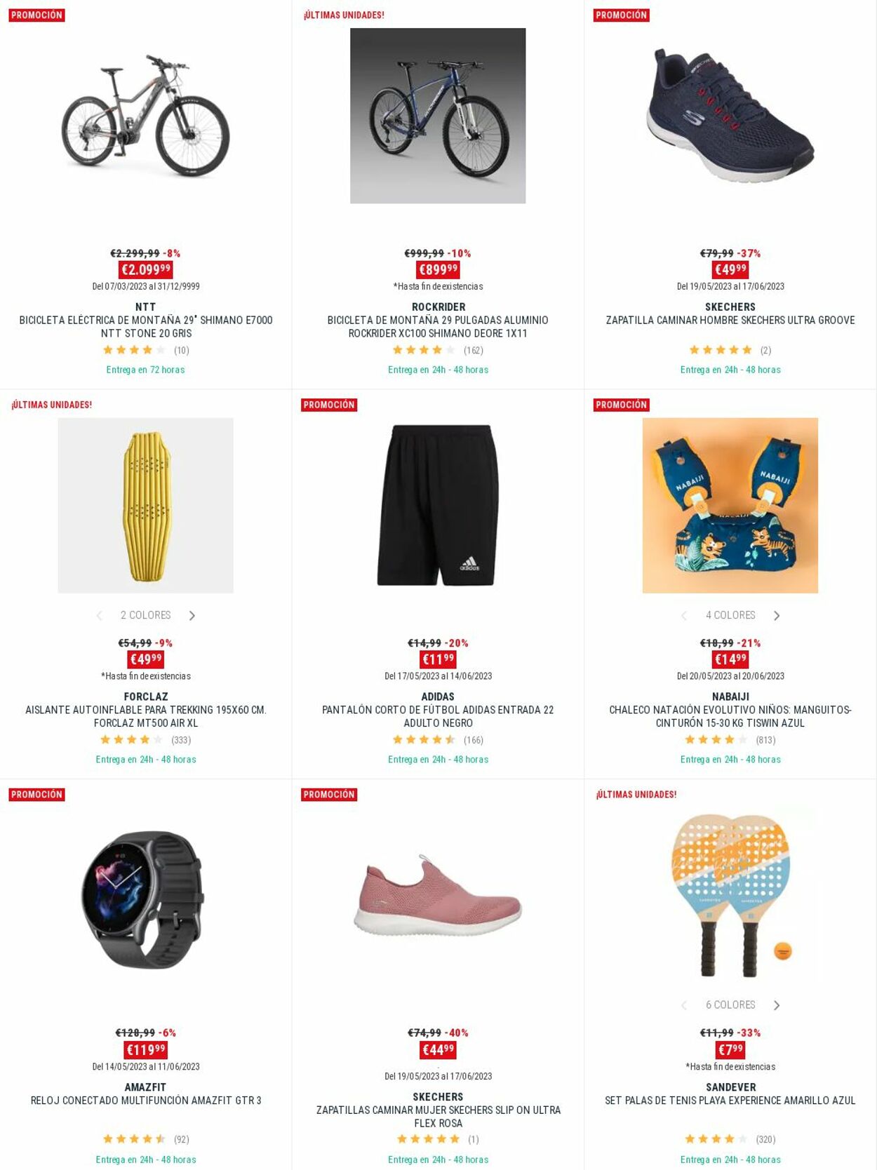 Folleto Decathlon 25.05.2023 - 07.06.2023