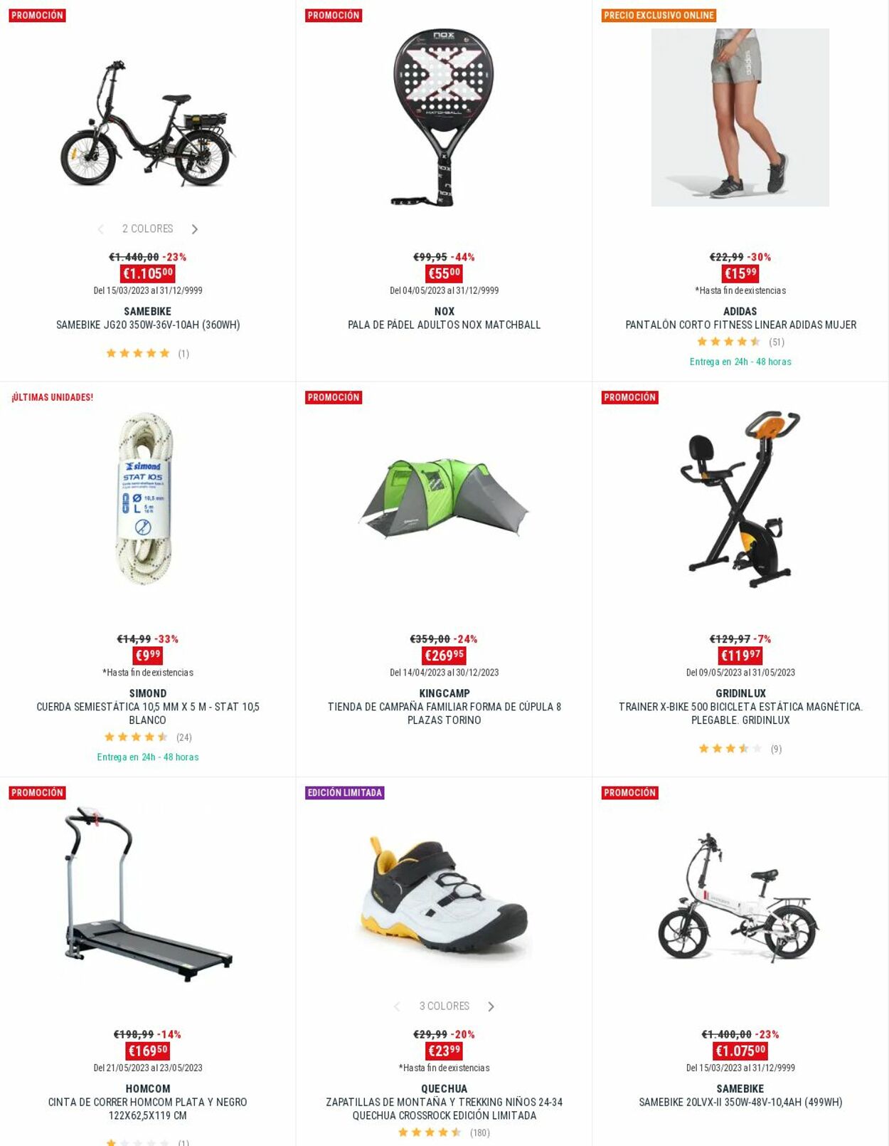 Folleto Decathlon 25.05.2023 - 07.06.2023