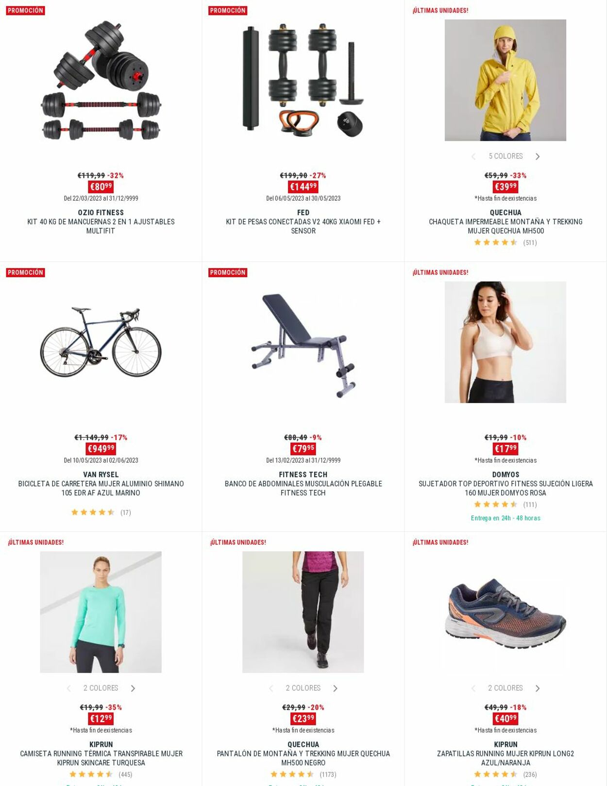 Folleto Decathlon 25.05.2023 - 07.06.2023