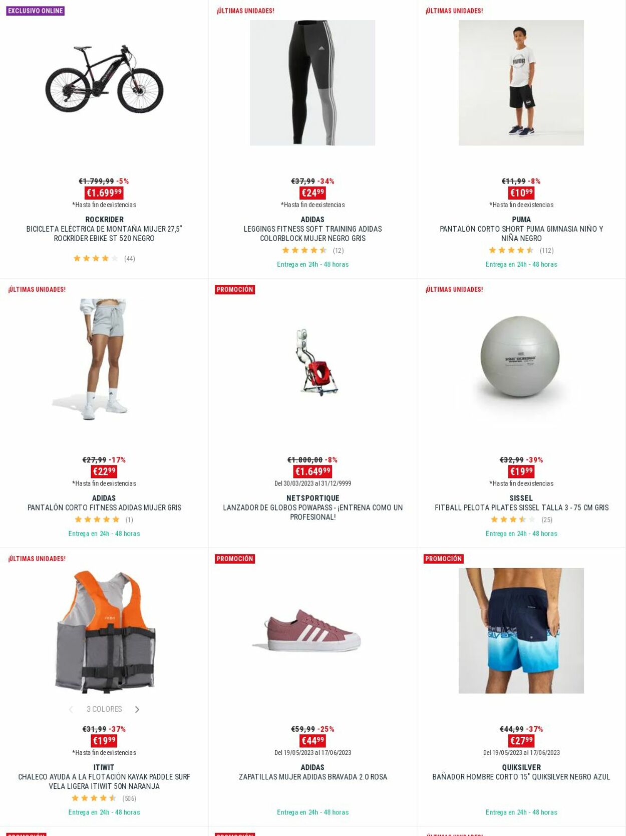 Folleto Decathlon 25.05.2023 - 07.06.2023