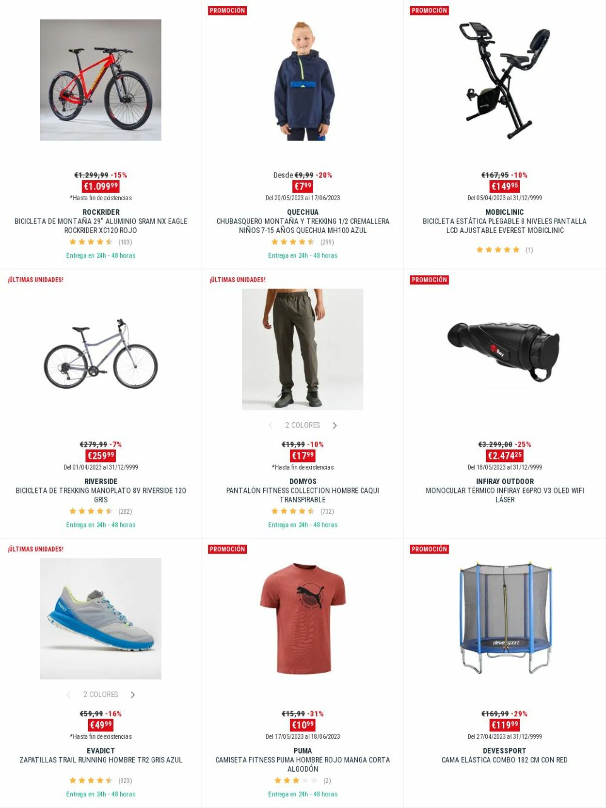 Folleto Decathlon 25.05.2023 - 07.06.2023