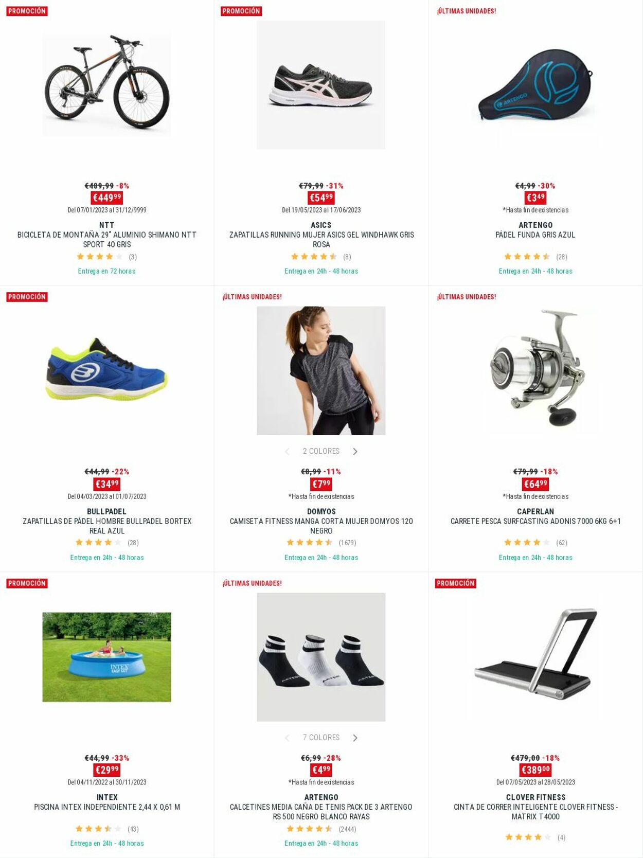 Folleto Decathlon 25.05.2023 - 07.06.2023