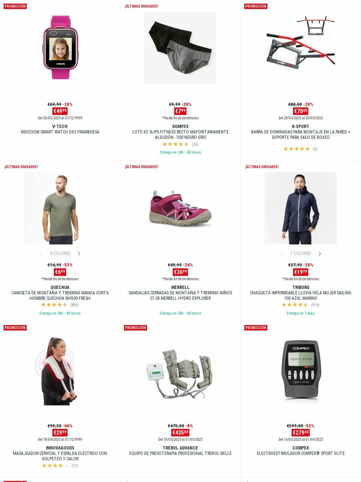 Folleto Decathlon 25.05.2023 - 07.06.2023