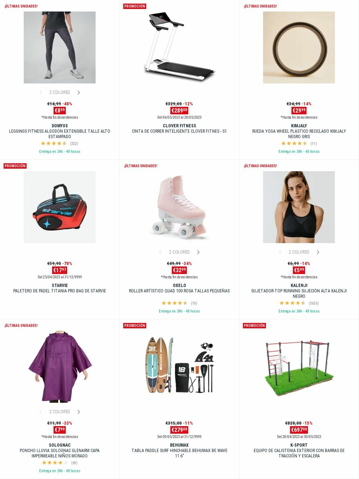 Folleto Decathlon 25.05.2023 - 07.06.2023