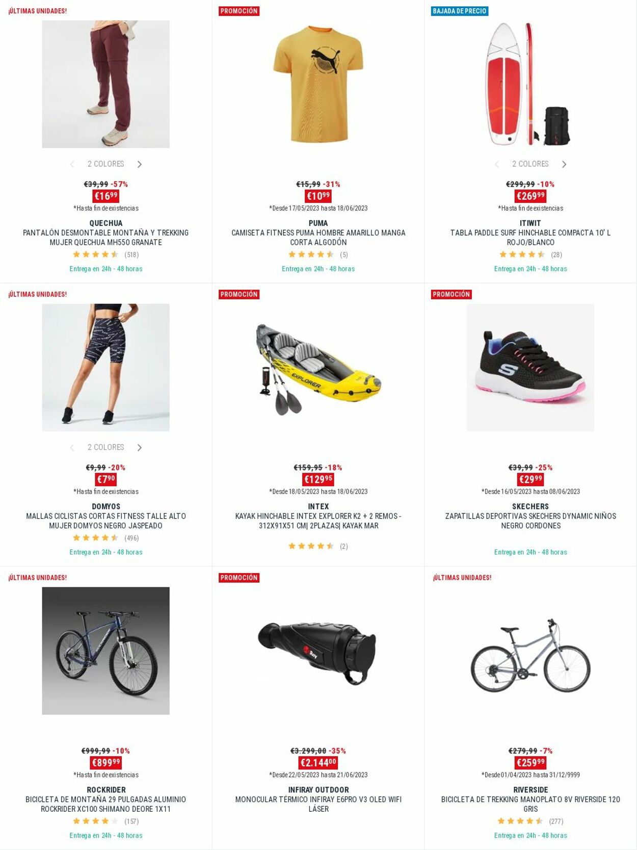 Folleto Decathlon 07.06.2023 - 21.06.2023