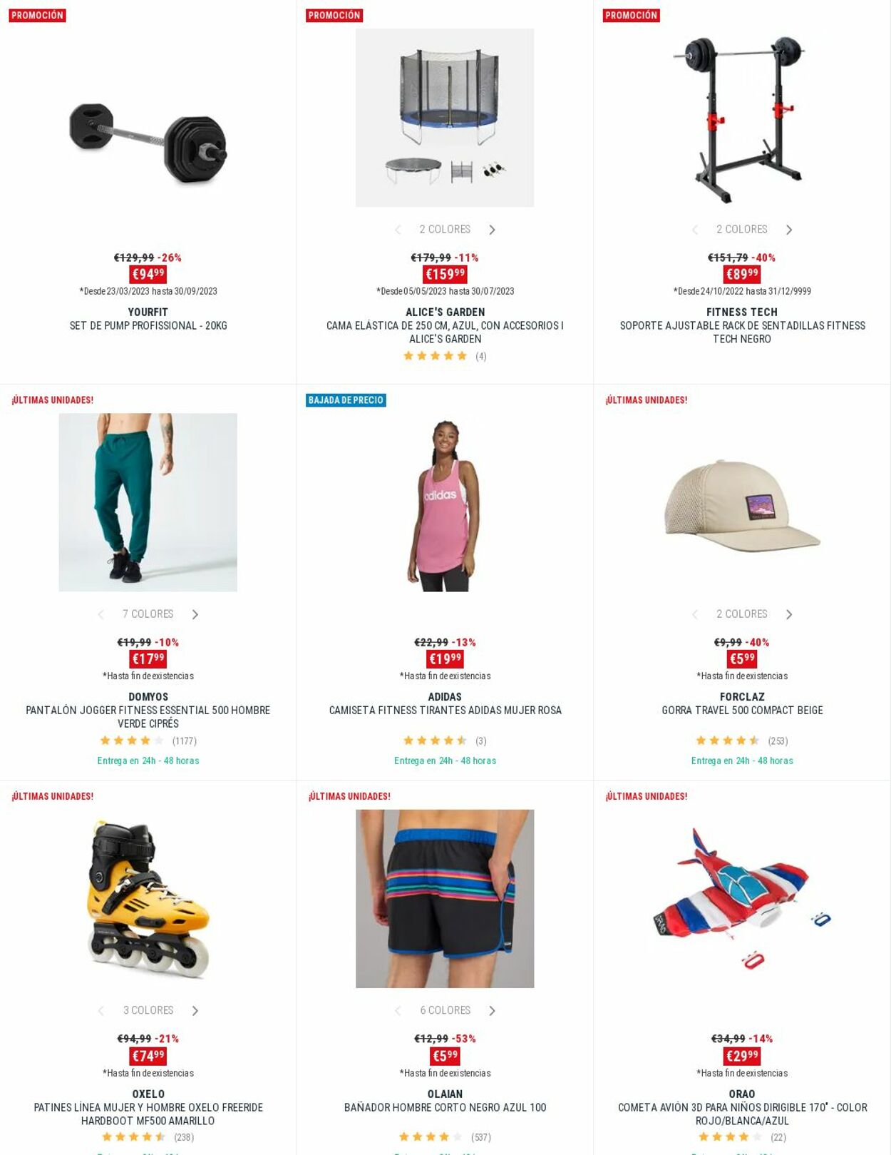 Folleto Decathlon 07.06.2023 - 21.06.2023