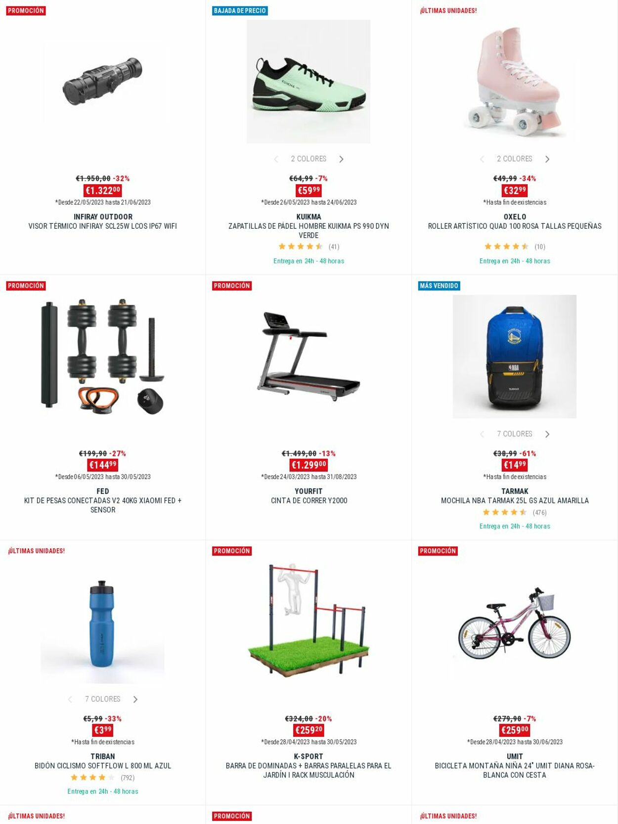 Folleto Decathlon 07.06.2023 - 21.06.2023