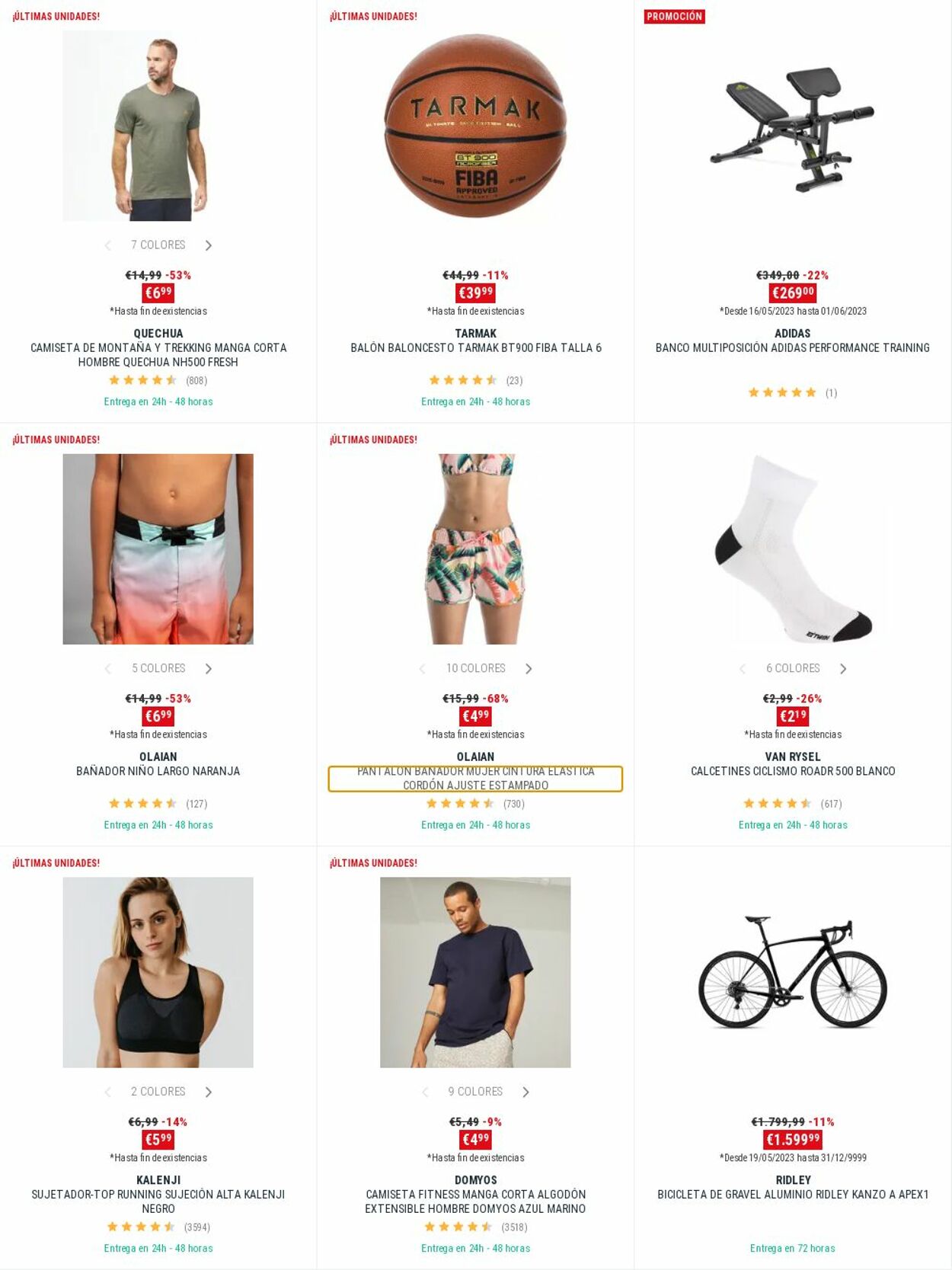 Folleto Decathlon 07.06.2023 - 21.06.2023