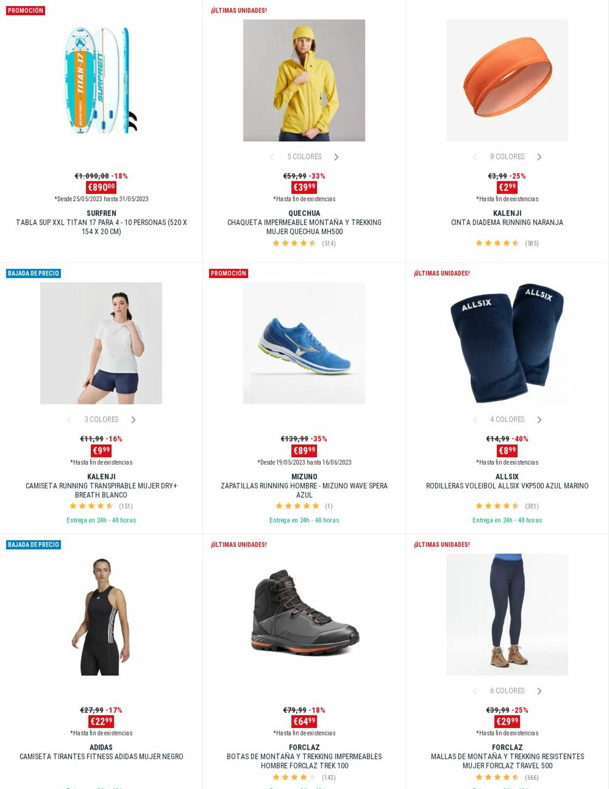 Folleto Decathlon 07.06.2023 - 21.06.2023