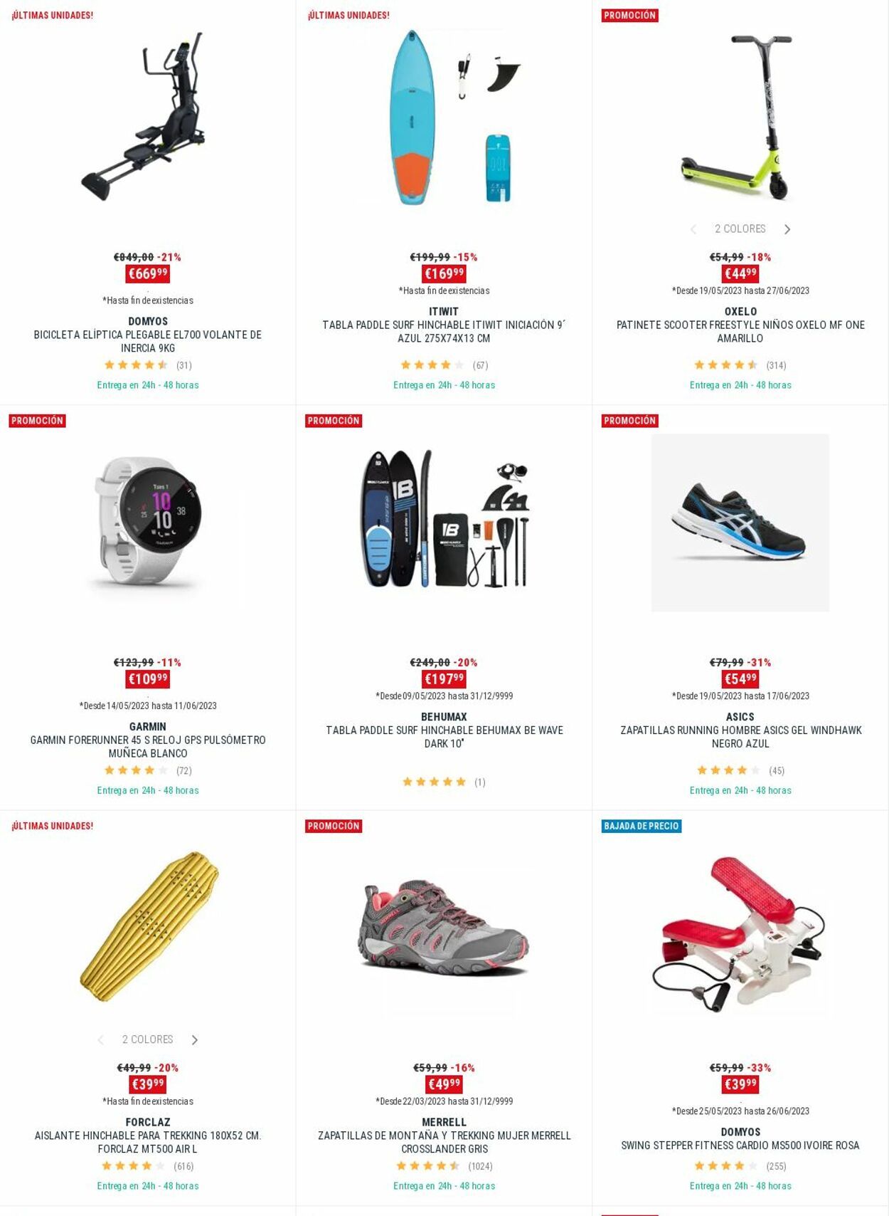 Folleto Decathlon 07.06.2023 - 21.06.2023