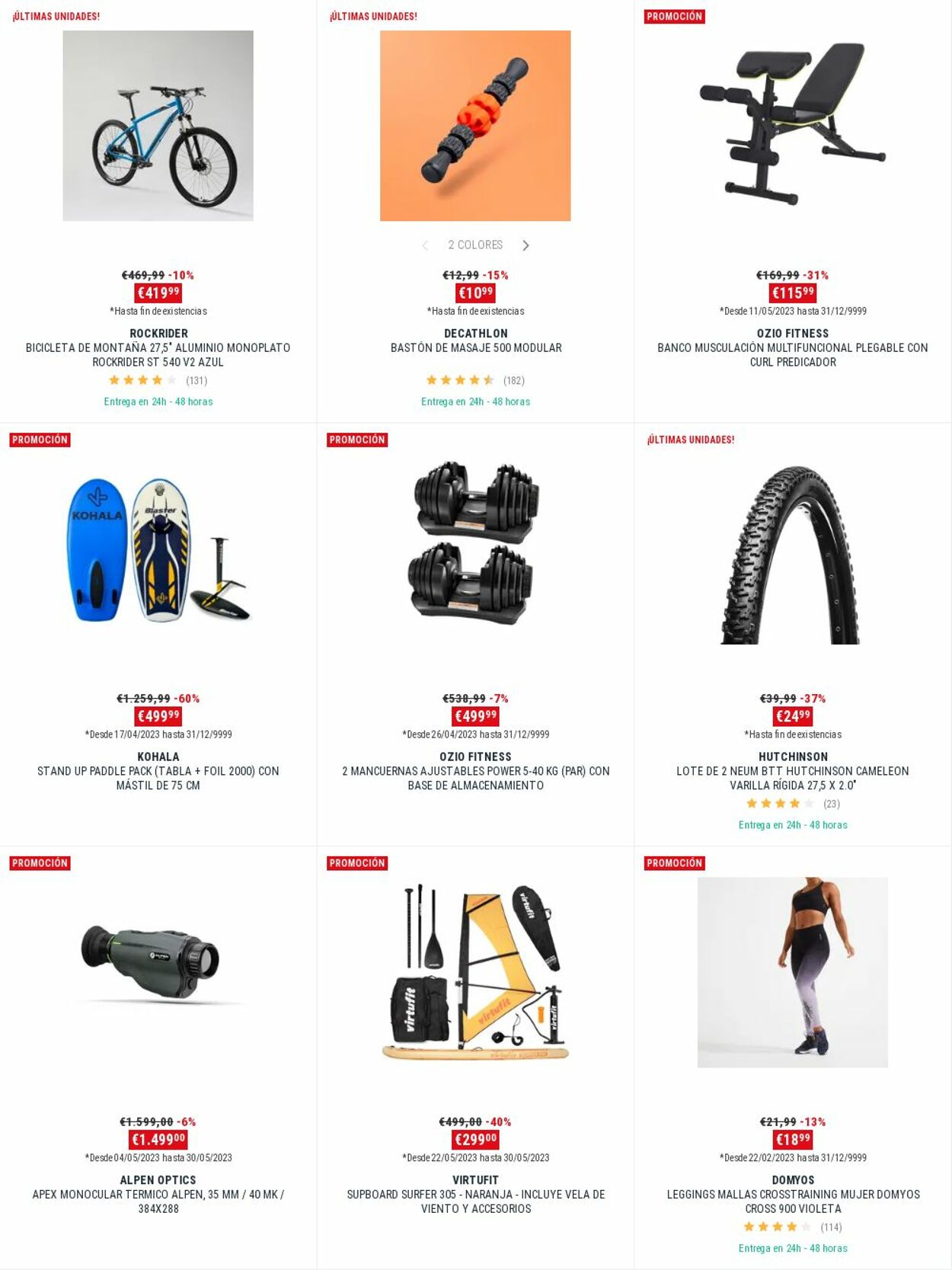 Folleto Decathlon 07.06.2023 - 21.06.2023