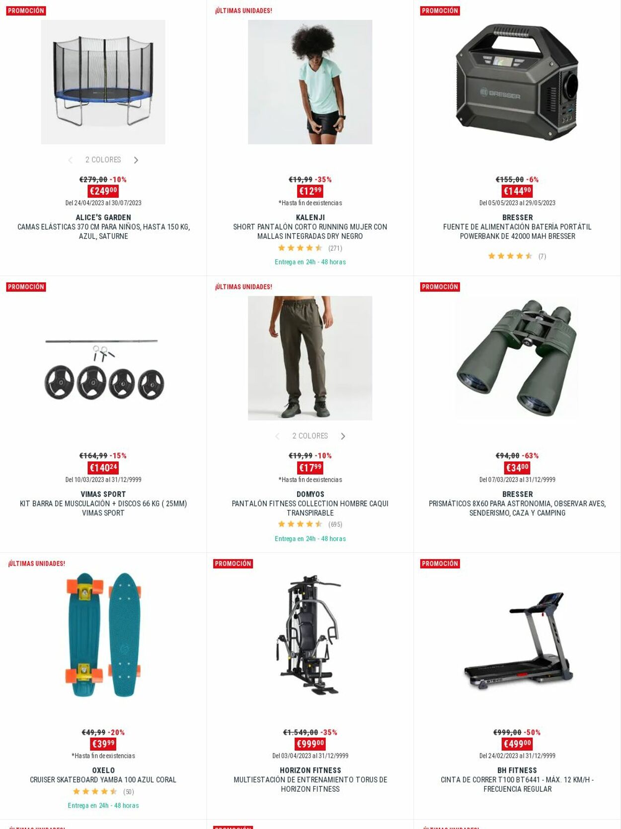 Folleto Decathlon 11.05.2023 - 24.05.2023